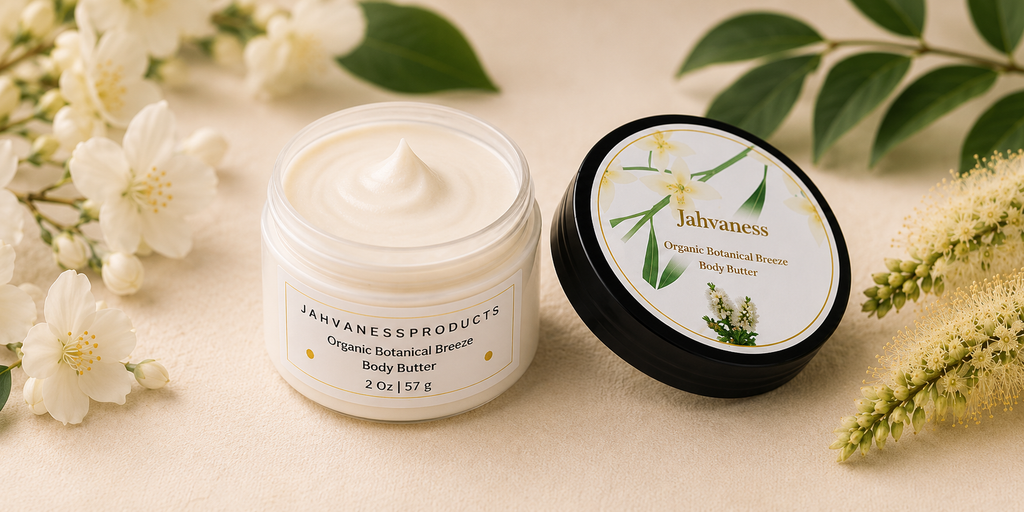 Organic Botanical Breeze Body Butter 4 Oz