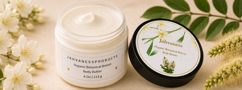 Organic Botanical Breeze Body Butter 4 Oz